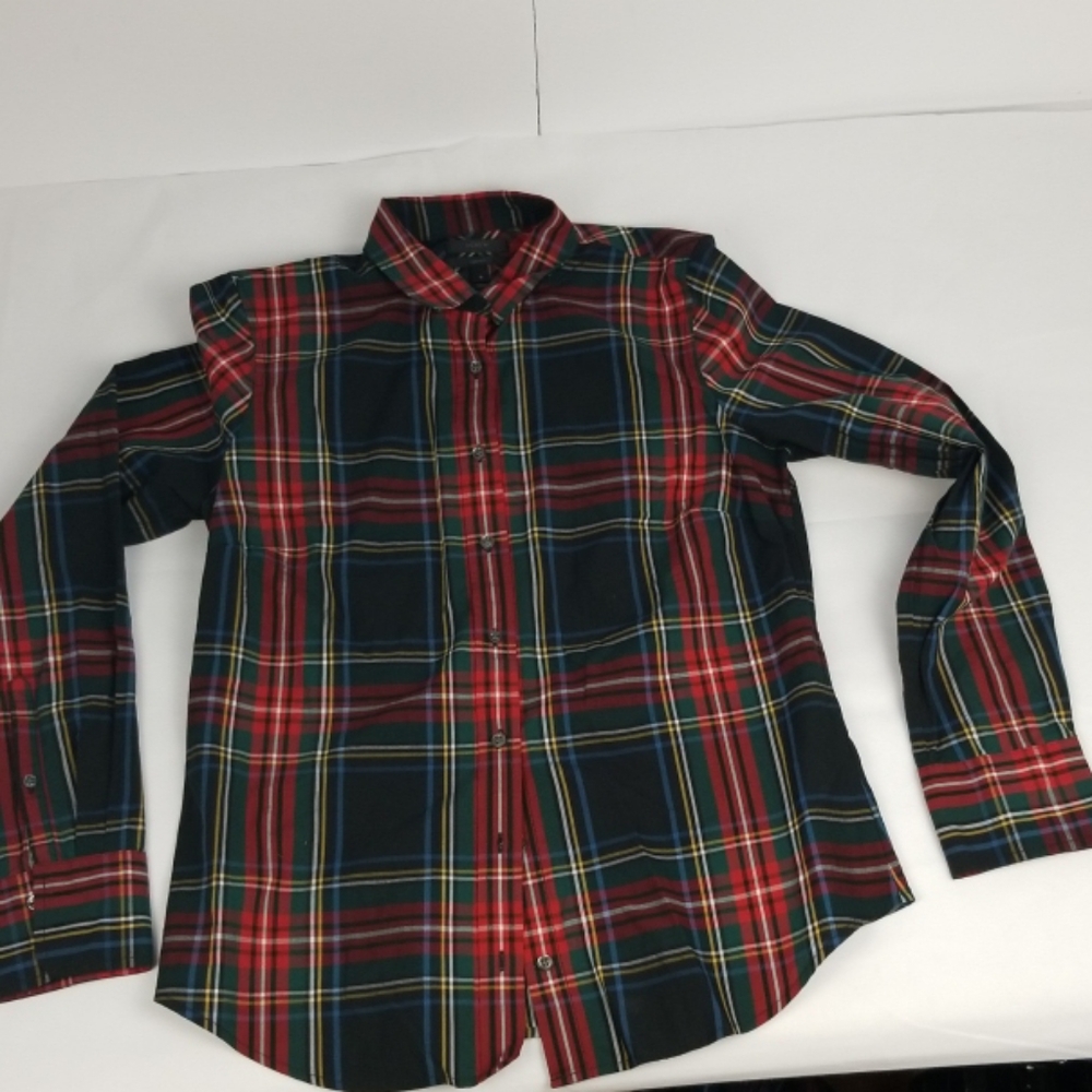 J.CREW PERFECT  DRESS SHIRT 100%COTTON SIZE 6